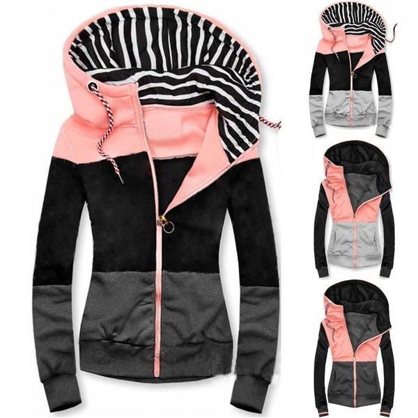 women's hoodies & sweatshirts ladies fashion hooded high neck zipper sweatshirt jacket women's solid stitching drawstring slim coa, Black
women's hoodies & sweatshirts ladies fashion hooded high neck zipper sweatshirt jacket women's solid stitching drawstring slim coa, Black