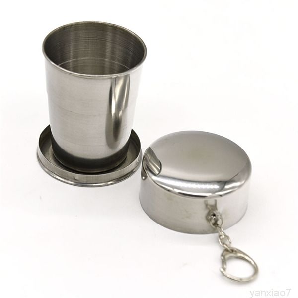 75ml stainless steel cups mini foldable outdoor travel folding telescopic collapsible beer mug water
75ml stainless steel cups mini foldable outdoor travel folding telescopic collapsible beer mug water