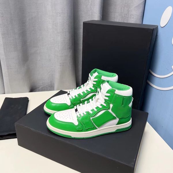 2022 skel-sneakers shoes skeleton bone designer casual shoe 21fw skel low high men women running black white leather lace up trainers shoes
2022 skel-sneakers shoes skeleton bone designer casual shoe 21fw skel low high men women running black white leather lace up trainers shoes