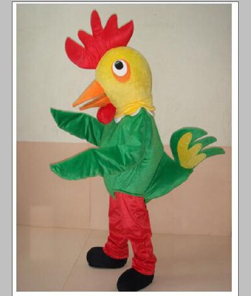 2019 professional made new cock green doll mascot costume halloween birthday party cartoon apparel, Red;yellow
2019 professional made new cock green doll mascot costume halloween birthday party cartoon apparel, Red;yellow