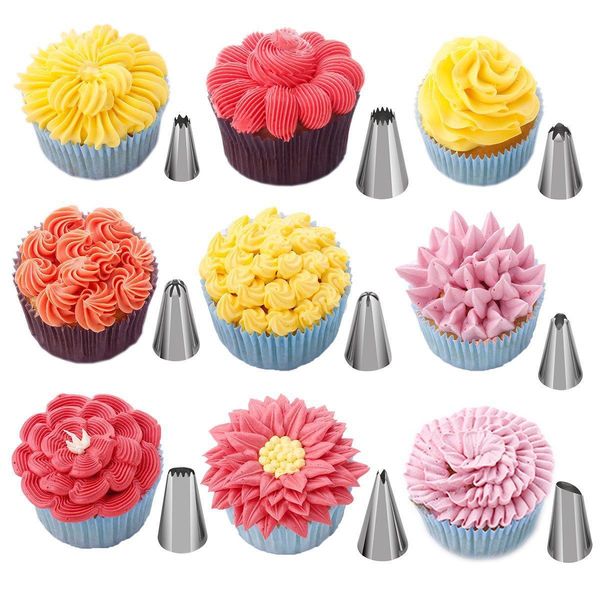 106 new trend nozzle set cake tool cake decoration kitchen reusable set baking tool set home essential