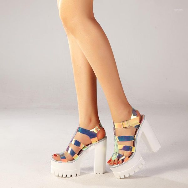 summer sandals women's shoes 2021 european and american new platform sandals personality dazzle color plus-size one-link1, Black
summer sandals women's shoes 2021 european and american new platform sandals personality dazzle color plus-size one-link1, Black