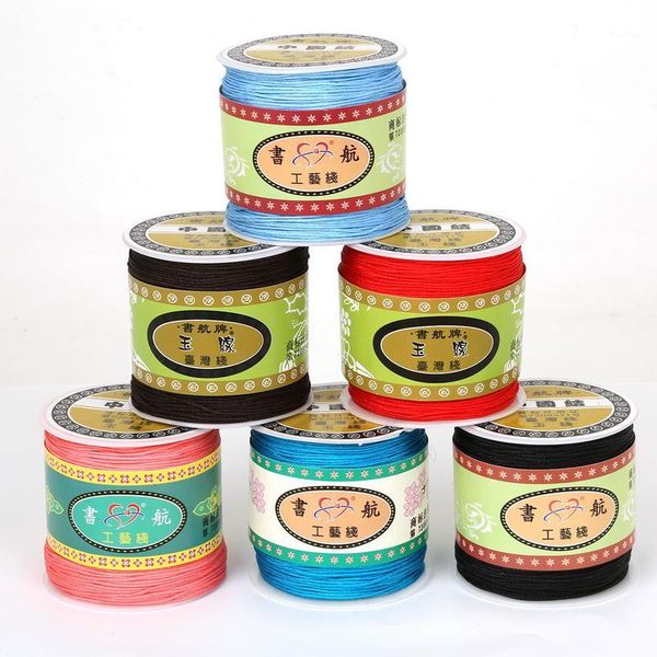 new coming 100yard/roll 0.8mm jade cord chinese knot cord bracelet necklace beading thread string for diy jewelry accessories1, Black;white
new coming 100yard/roll 0.8mm jade cord chinese knot cord bracelet necklace beading thread string for diy jewelry accessories1, Black;white