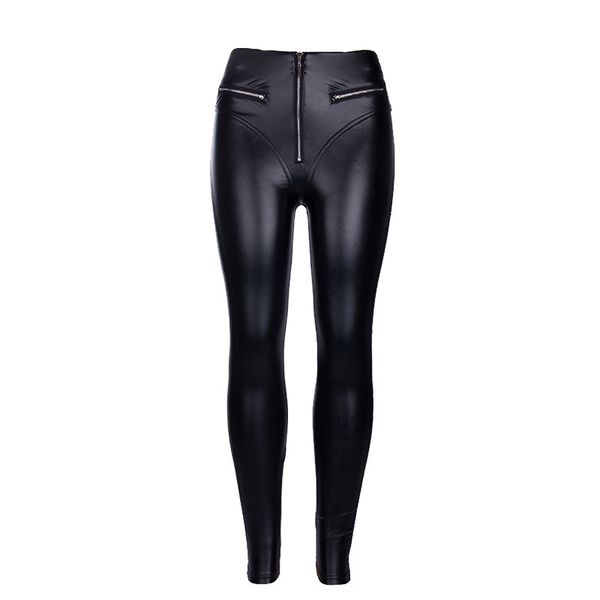women fashion leather party leggings zip closure hip push up v elastic waist pants trousers gothic leggings, Black;white
women fashion leather party leggings zip closure hip push up v elastic waist pants trousers gothic leggings, Black;white