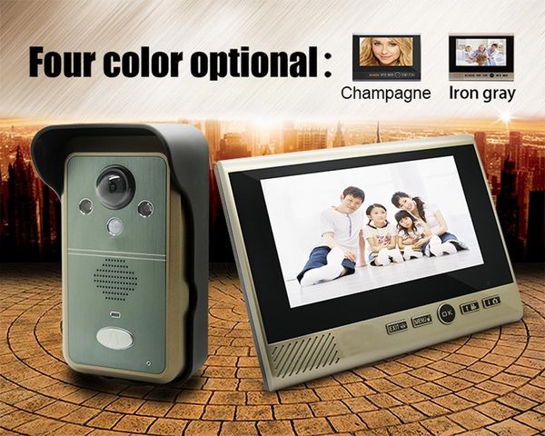 7 inch tft monitor wireless intercom doorbell ir night vision p2p video door phone1
7 inch tft monitor wireless intercom doorbell ir night vision p2p video door phone1