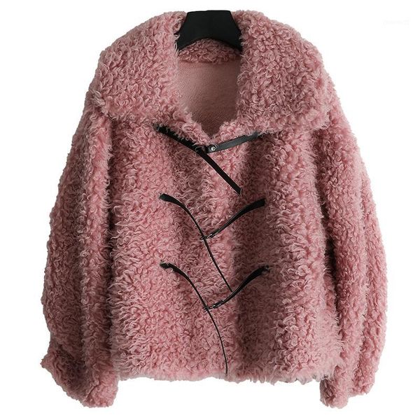 tcyeek real fur coat female autumn winter clothes 2019 korean vintage sheep shearing jacket women 100% wool coat hiver 26771, Black
tcyeek real fur coat female autumn winter clothes 2019 korean vintage sheep shearing jacket women 100% wool coat hiver 26771, Black