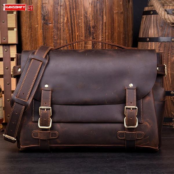 leather business 15" lapbag men briefcase casual messenger bag cowhide leather male handbag handmade shoulder bags vintage1
leather business 15" lapbag men briefcase casual messenger bag cowhide leather male handbag handmade shoulder bags vintage1