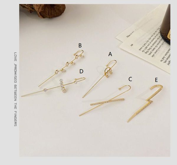 2020 the new korean trendy personality wearing harsh nail with ear bone clip (single style) sparkles five styles of rhine stoneng 479, Golden;silver
2020 the new korean trendy personality wearing harsh nail with ear bone clip (single style) sparkles five styles of rhine stoneng 479, Golden;silver