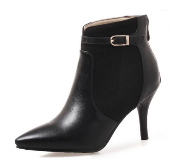 boots ladies chaussure women pointed toe shoes woman wedding zapatos mujer sapato ankle thin high heels pumps booties xz1812181, Black
boots ladies chaussure women pointed toe shoes woman wedding zapatos mujer sapato ankle thin high heels pumps booties xz1812181, Black