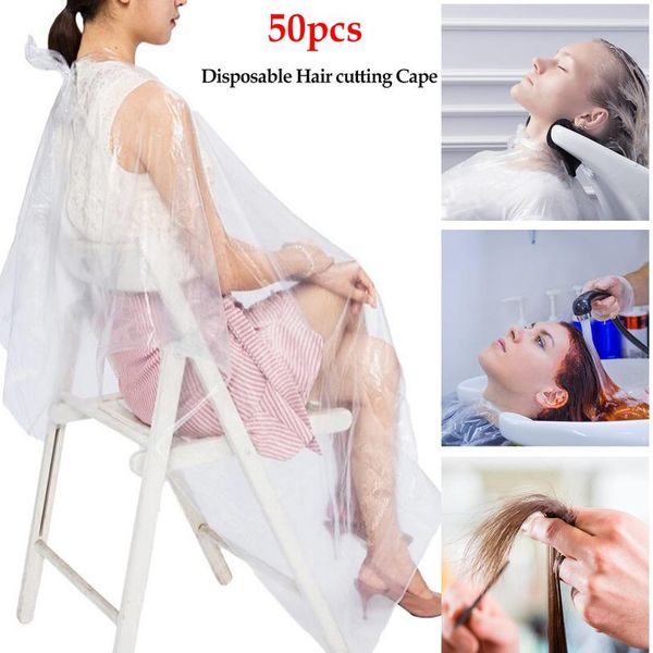 50/100/150/200pcs disposable hairdressing capes pe waterproof apron cutting dye hair cape barber transparent hairdressi wmtwuz, Silver
50/100/150/200pcs disposable hairdressing capes pe waterproof apron cutting dye hair cape barber transparent hairdressi wmtwuz, Silver