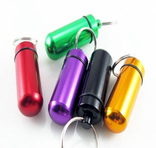 100pcs/lot 48*17mm aluminum pill box case bottle holder container keychain key chain k bbyghd lipper
100pcs/lot 48*17mm aluminum pill box case bottle holder container keychain key chain k bbyghd lipper