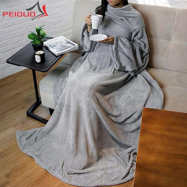 peiduo premium fleece wearable blanket warm extra soft throw blanket with sleeves cozy microplush lightweight1
peiduo premium fleece wearable blanket warm extra soft throw blanket with sleeves cozy microplush lightweight1