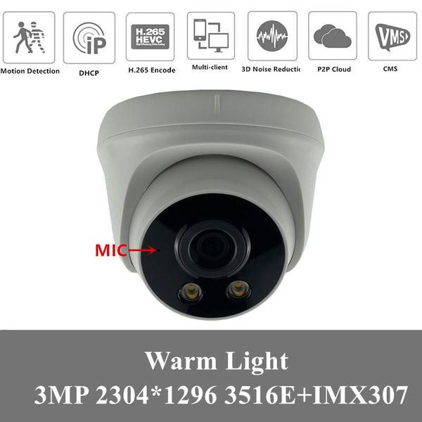 4pcs sony imx307+316ev200 3mp 2304*1296 automatic variable warm light h.265 ip ceiling dome camera low illumination onvif cms
4pcs sony imx307+316ev200 3mp 2304*1296 automatic variable warm light h.265 ip ceiling dome camera low illumination onvif cms