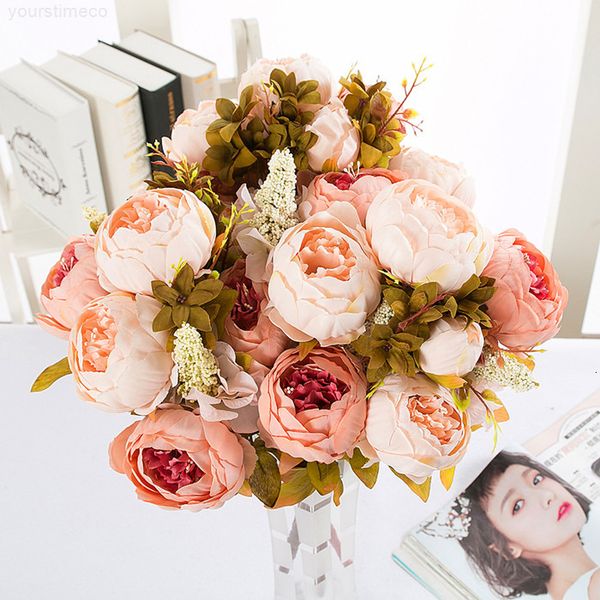 1 bouquet 10 heads vintage artificial silk flower wedding home decor hight quality fake flowers peony dhl free
1 bouquet 10 heads vintage artificial silk flower wedding home decor hight quality fake flowers peony dhl free