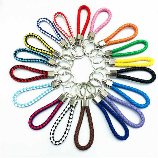 hand knit pu leather rope pendant keychain key chain couple key chains lanyard personality car key ring creative gift e122411
hand knit pu leather rope pendant keychain key chain couple key chains lanyard personality car key ring creative gift e122411