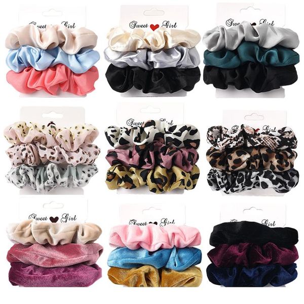 3pcs vintage velvet scrunchie leopard scrunchies set elastic hair bands headband ponytail holder ties rope hair accessor wmtyoe, Black;brown
3pcs vintage velvet scrunchie leopard scrunchies set elastic hair bands headband ponytail holder ties rope hair accessor wmtyoe, Black;brown