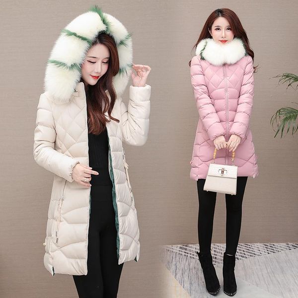 goohojio 2020 new fur collar warm solid color women parka autumn winter women long jackets chic warm oversize coat, Black
goohojio 2020 new fur collar warm solid color women parka autumn winter women long jackets chic warm oversize coat, Black