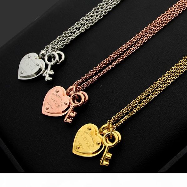 titanium steel jewelry t letter love peach heart double key double-layer women's foreign trade heart-shaped necklace bracelet, Silver
titanium steel jewelry t letter love peach heart double key double-layer women's foreign trade heart-shaped necklace bracelet, Silver
