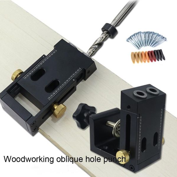 professional hand tool sets oblique hole locator drill bits pocket jig kit 15 degree angle adjustable drilling guide for connecting puncher
professional hand tool sets oblique hole locator drill bits pocket jig kit 15 degree angle adjustable drilling guide for connecting puncher
