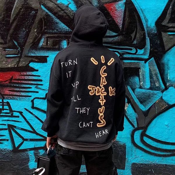 travis scott ts sun match man hooded sweater men's and women's fog same fashion high street coat, Black
travis scott ts sun match man hooded sweater men's and women's fog same fashion high street coat, Black