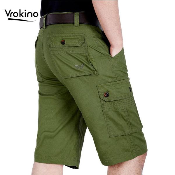 men's shorts vrokino summer in 2021 multi-pocket casual loose straight short sweatpants 6 color options 42 44, White;black
men's shorts vrokino summer in 2021 multi-pocket casual loose straight short sweatpants 6 color options 42 44, White;black