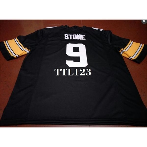 3421 #9 geno stone iowa hawkeyes alumni college jersey s-4xlor custom any name or number jersey, Black 
3421 #9 geno stone iowa hawkeyes alumni college jersey s-4xlor custom any name or number jersey, Black