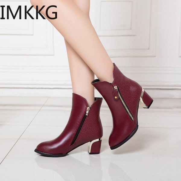 boots fashion ankle for women thick high heel pumps pointed toe autumn plus size 42 botas mujer a00331, Black
boots fashion ankle for women thick high heel pumps pointed toe autumn plus size 42 botas mujer a00331, Black