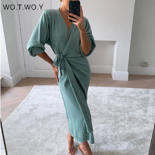 wotwoy belted v-neck cashmere cardigans women knitted solid slim cardigan women long sleeve casual kimono female autumn knitwear, White
wotwoy belted v-neck cashmere cardigans women knitted solid slim cardigan women long sleeve casual kimono female autumn knitwear, White