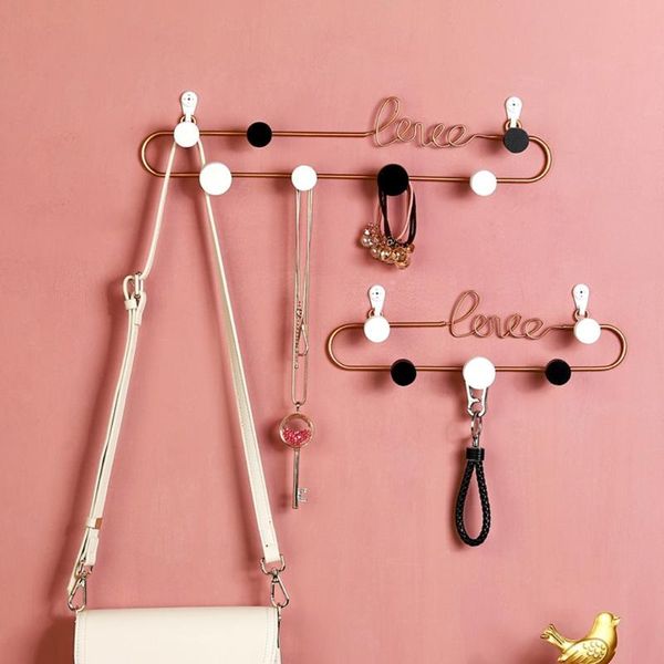 hooks & rails simple design round dots \"love\" letter key hook holder home entrance storage
hooks & rails simple design round dots \"love\" letter key hook holder home entrance storage