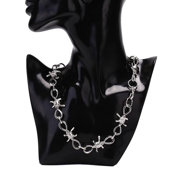chains men women chain heavy duty padlock choker necklace jewelry thorns spur handmade, Silver
chains men women chain heavy duty padlock choker necklace jewelry thorns spur handmade, Silver