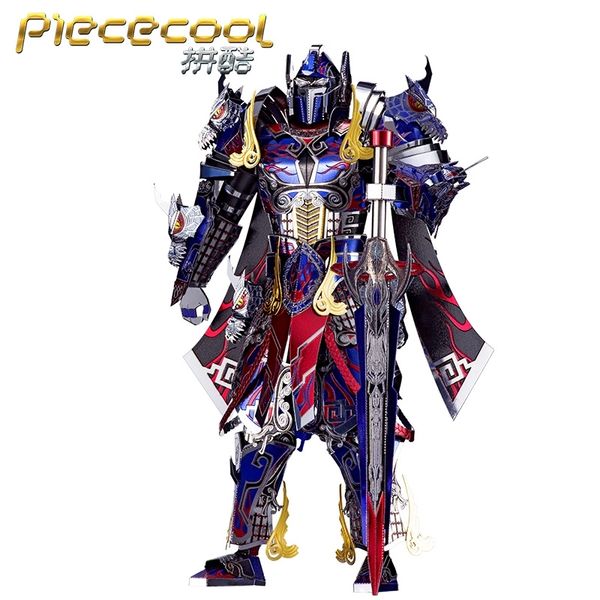 Piececool 3d Metal Puzzle Mythology Titan Model Kits Diy Laser Cut Assemble Jigsaw Toy Deskdecoration Gift For Audit Y200421