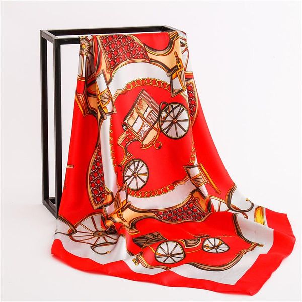 women silk scarf luxury print large square satin hijab lady foulard bandana shawls travel head band wraps scarves wmtubv bdesybag, Blue;gray
women silk scarf luxury print large square satin hijab lady foulard bandana shawls travel head band wraps scarves wmtubv bdesybag, Blue;gray
