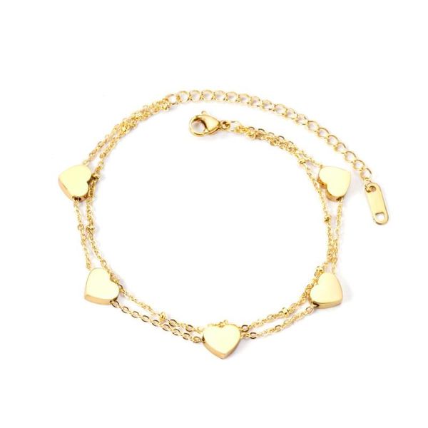charm bracelets luxukisskids fasion bracelet for women heart charms 2021 stainless steel femme & bangle gold pulseras, Golden;silver
charm bracelets luxukisskids fasion bracelet for women heart charms 2021 stainless steel femme & bangle gold pulseras, Golden;silver