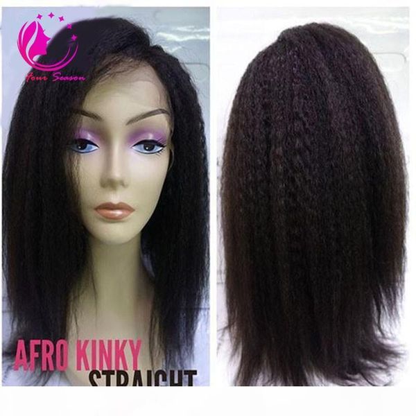glueless lace front human hair wigs kinky straight virgin brazilian italian yaki full lace human hair wigs for black women, Black;brown
glueless lace front human hair wigs kinky straight virgin brazilian italian yaki full lace human hair wigs for black women, Black;brown