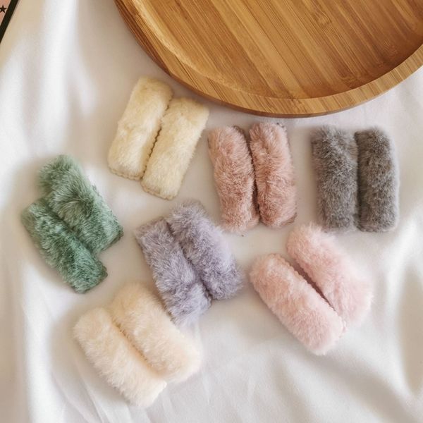 2 pcs girls hair clips cute plush square bb pin set children headwear princess hair accessories korean style new
2 pcs girls hair clips cute plush square bb pin set children headwear princess hair accessories korean style new