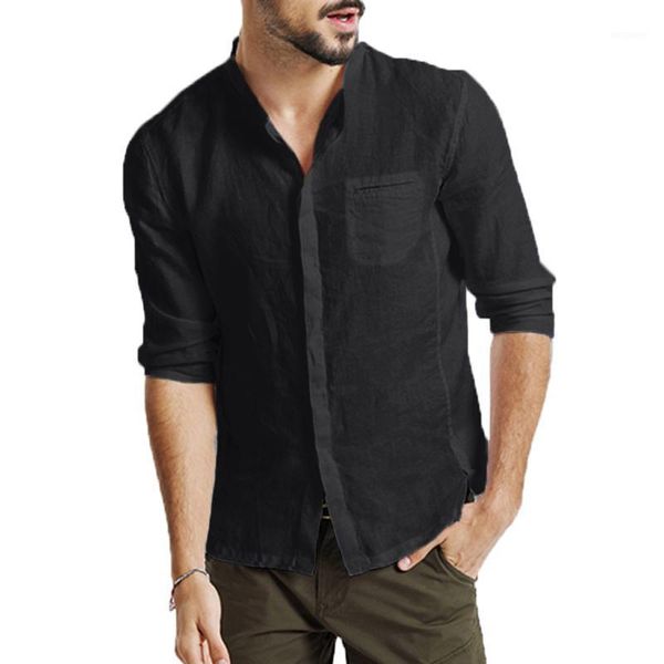 vogue black shirt for casual business men three quarter vintage linen solid short sleeve retro shirts blouse1, White;black
vogue black shirt for casual business men three quarter vintage linen solid short sleeve retro shirts blouse1, White;black