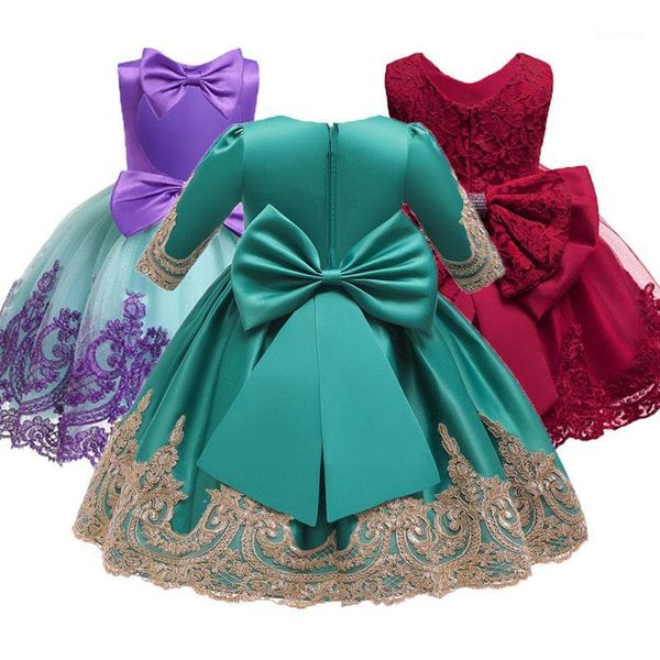 princess dress for girl baby embroidery silk dresses elegant evening party christmas halloween new year kids dresses clothing1, Red;yellow
princess dress for girl baby embroidery silk dresses elegant evening party christmas halloween new year kids dresses clothing1, Red;yellow