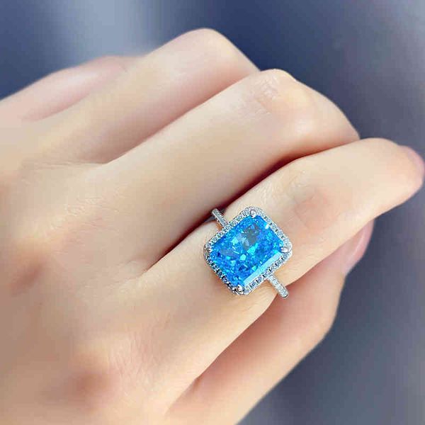 s925 sterling silver ring women's high carbon diamond radiant cut aquamarine rectangle engagement jewelry
s925 sterling silver ring women's high carbon diamond radiant cut aquamarine rectangle engagement jewelry