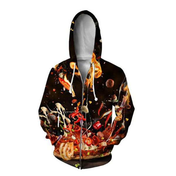 new fashion men women pizza funny 3d printed hoodies coat zipper jacket streetwear hk017
new fashion men women pizza funny 3d printed hoodies coat zipper jacket streetwear hk017