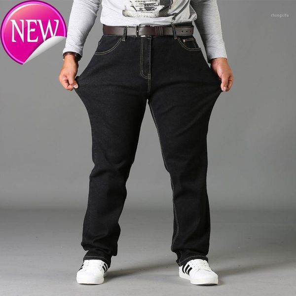 40 plus size 42 44 46 men's black jeans 2020 new classic business casual elastic force loose denim trousers brand pants male1, Blue
40 plus size 42 44 46 men's black jeans 2020 new classic business casual elastic force loose denim trousers brand pants male1, Blue