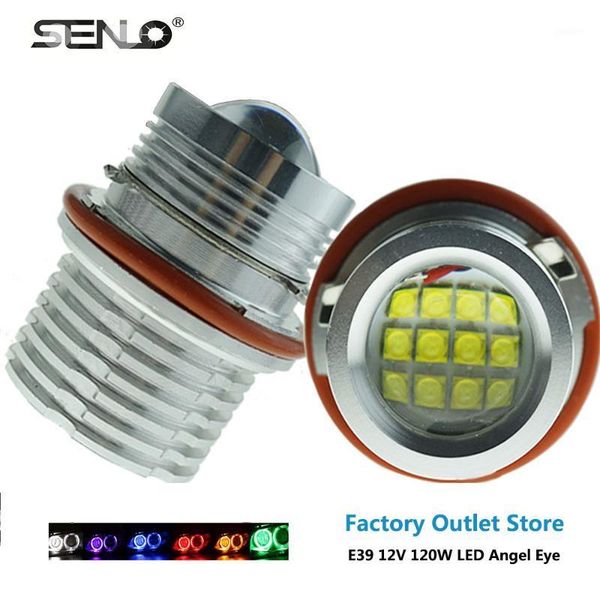 car headlights e39 led ring light bulbs angel eye est selling 2 pcs 120w 6000k 12v white aluminum alloy for e53 e60 e39171
car headlights e39 led ring light bulbs angel eye est selling 2 pcs 120w 6000k 12v white aluminum alloy for e53 e60 e39171