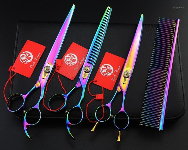 purple dragon professional pet grooming scissors sets 8 inch,cutting & thinning & curved scissors for dog grooming1
purple dragon professional pet grooming scissors sets 8 inch,cutting & thinning & curved scissors for dog grooming1