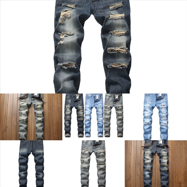 zgbag classic man jeans hole men's hole men jeans casual pants slim denim trousers new fashion jeans straight-legged, Black
zgbag classic man jeans hole men's hole men jeans casual pants slim denim trousers new fashion jeans straight-legged, Black