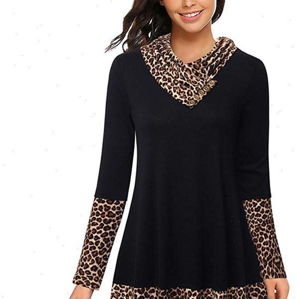 2021 women blouse autumn fashion long sleeve round neck leopard patchwork autumn tunic women plus size long sleeve bluzka c, White
2021 women blouse autumn fashion long sleeve round neck leopard patchwork autumn tunic women plus size long sleeve bluzka c, White