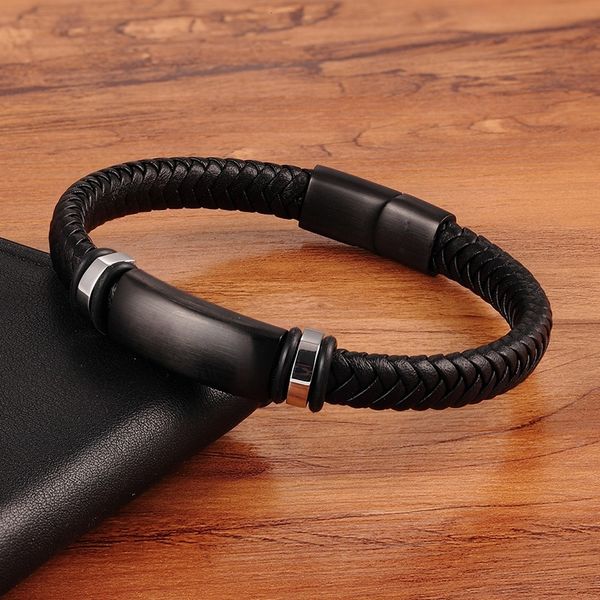 leather accessories xqni steel new genuine luxury stainless combination 3 colors bracelets woven bracelet for men birthd, Black
leather accessories xqni steel new genuine luxury stainless combination 3 colors bracelets woven bracelet for men birthd, Black