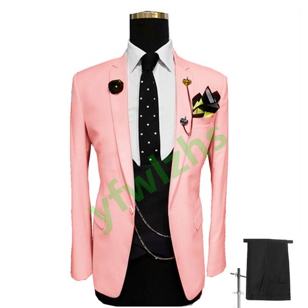 classic one button wedding tuxedos notch lapel slim fit suits for men groomsmen suit prom formal suits (jacket+pants+vest+tie) w605, Black;gray
classic one button wedding tuxedos notch lapel slim fit suits for men groomsmen suit prom formal suits (jacket+pants+vest+tie) w605, Black;gray