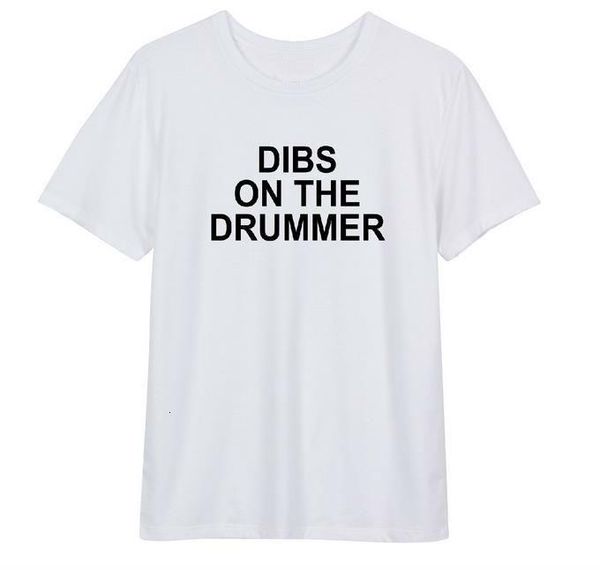 dibs on drummer letters print women tshirts cotton casual funny t shirt for lady tee hipster white z-239
dibs on drummer letters print women tshirts cotton casual funny t shirt for lady tee hipster white z-239
