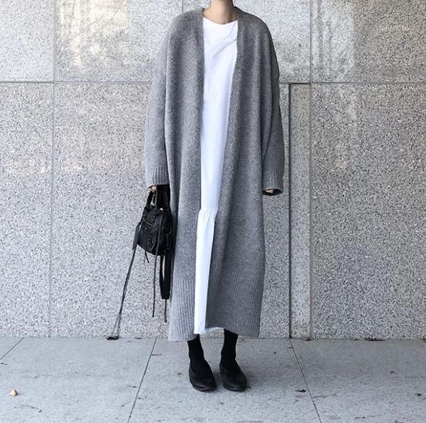 new long cardigan women elegant ladies loose ribbed knitted oversize sweaters fashion long coat 2020 autumn and winter1, White
new long cardigan women elegant ladies loose ribbed knitted oversize sweaters fashion long coat 2020 autumn and winter1, White