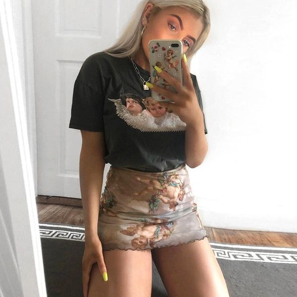skirts women casual harajuku print empire above knee skirt spring vintage streetwear female high waist mini a-line slim skirts1, Black
skirts women casual harajuku print empire above knee skirt spring vintage streetwear female high waist mini a-line slim skirts1, Black
