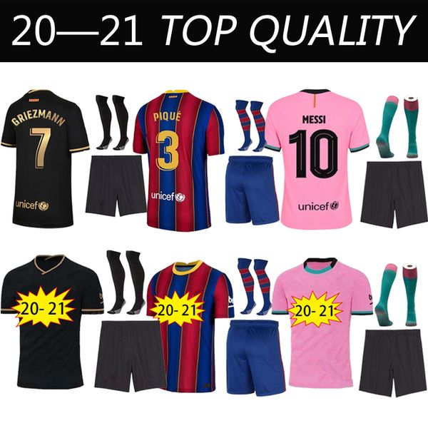 2020 fans version soccer jersey 20 21 camiseta de futbol ansu fati griezmann de jong maillots de football shirt adult+kids kit socks, Black;yellow
2020 fans version soccer jersey 20 21 camiseta de futbol ansu fati griezmann de jong maillots de football shirt adult+kids kit socks, Black;yellow